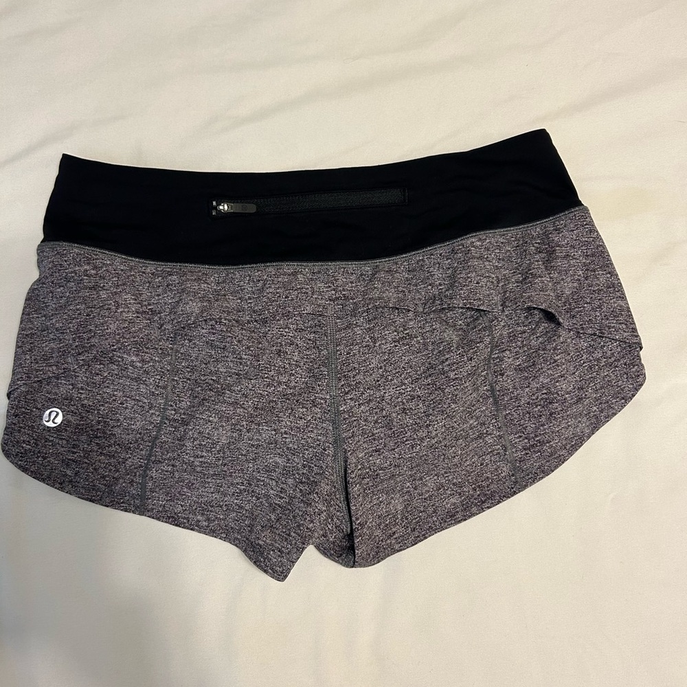 Grey Speed Up shorts